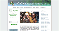 Desktop Screenshot of mmshealthyforlife.com